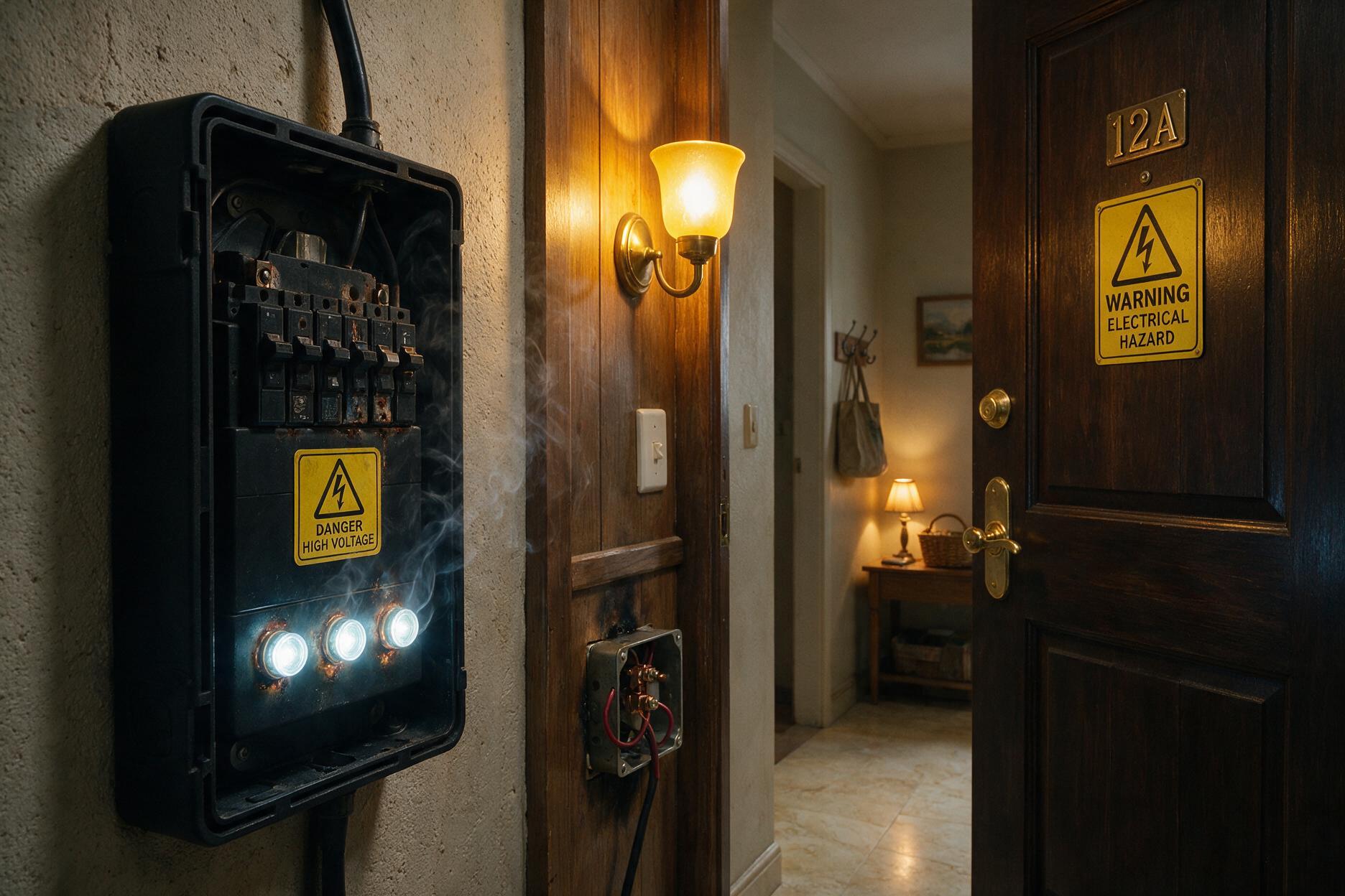 Flickering Lights, Warm Outlets, Breakers That Keep Tripping: When to Call an Electrician Now
